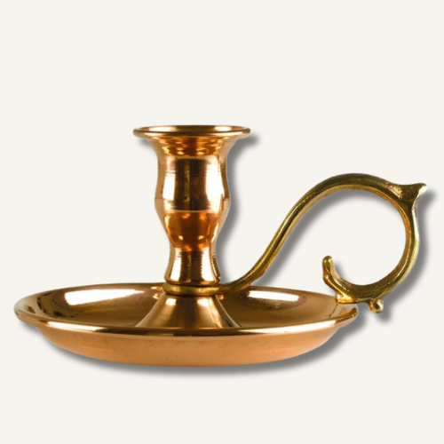 Bougeoirs-en-cuivre-Charme-anciens Sacred Moment